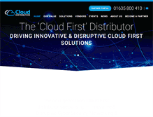 Tablet Screenshot of cloud-distribution.com